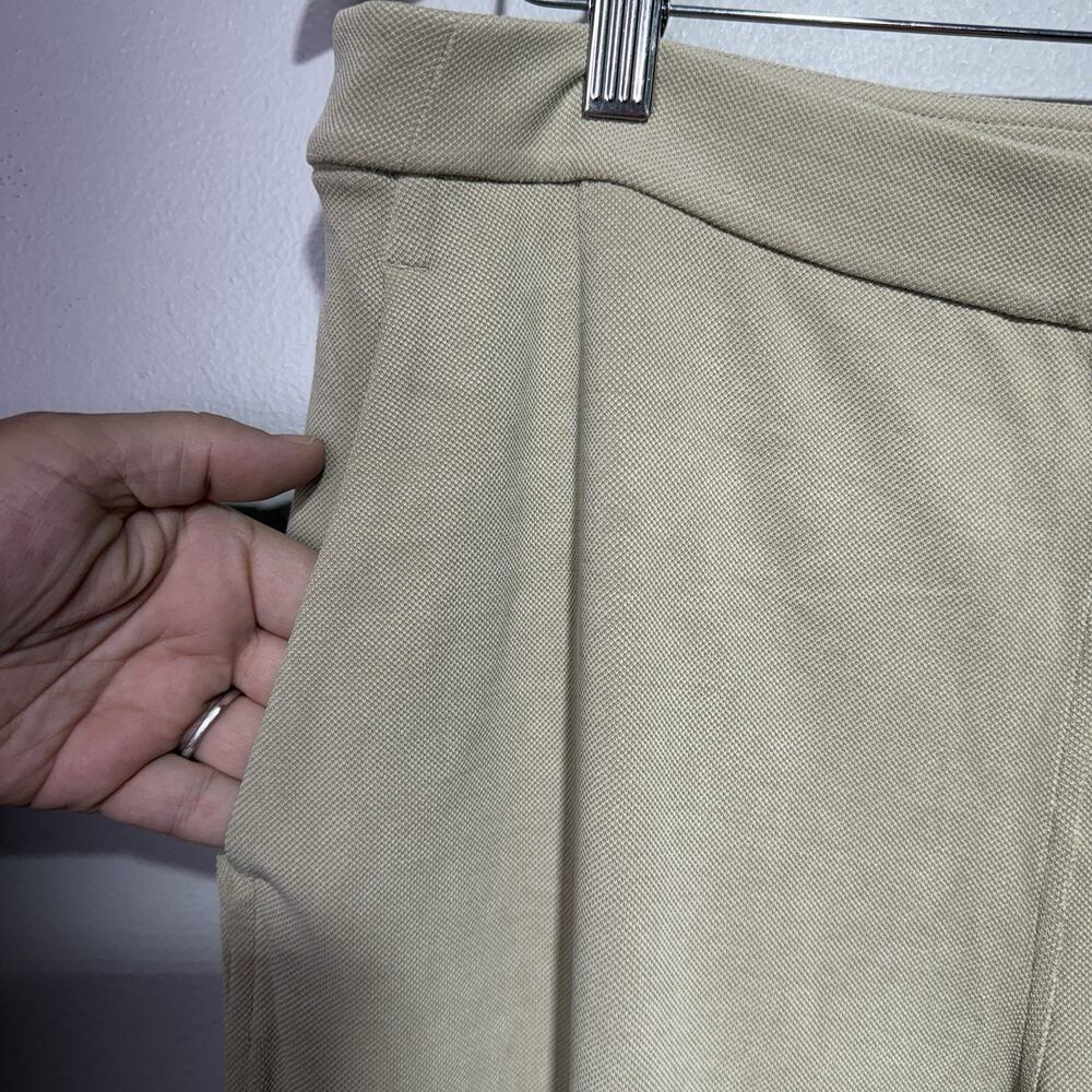 Lululemon Softstreme High-Rise Wide-Leg Pique Pant Women’s XL Sheer Oak - Picture 10 of 16